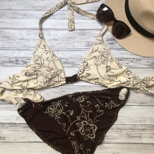 Kenneth Cole Reaction Bikin Brown and Cream